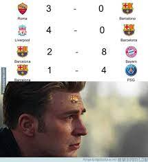 Barcelona are humiliated in europe once more as they suffer defeat to psg at the camp nou. Memes Barcelona Vs Psg 1 4 De Champions Ridiculo Historico Mediotiempo