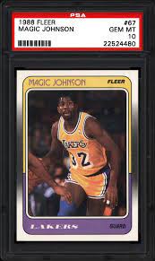 Check spelling or type a new query. 1988 Fleer Magic Johnson Psa Cardfacts