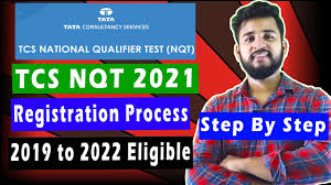 Tcs Nqt 2021 Registration Step By Step Live Registration Youtube