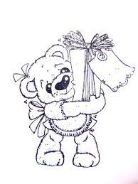 ours a cadeau coloriage images carte cartes animaux de dinde livre imprimable