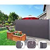 Amazon Garten Cclife Seitenmarkise Ausziehbar Sichtschutz Windschutz Sonnenschutz Farbauswahl Grossauswahl Fur Kleines Balkon Dekor Terassenideen Windschutz