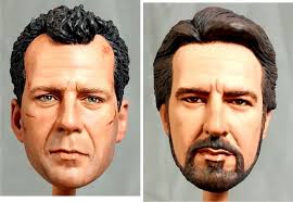 1:6 Custom Portraits of John McClaine & Hans Gruber from Die Hard