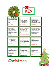 There was a boy singing christmas carols at my door yesterday. Christmas Riddles Key English Esl Worksheets For Distance Learning And Physical Classrooms