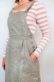 Pippi Pinafore Dungaree Dress Overall Dress Dress Pattern
