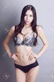 Sexy Chinese Woman Wearing Bras Stock Photo, Picture and Royalty Free  Image. Image 36407077.