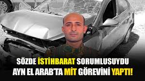 MİT'ten operasyon! PKK/YPG'nin askeri istihbarat sorumlusu Sabri Abdullah  etkisiz hale getirildi!