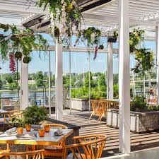 The new rooftop at fiola, available to guests before and after dinner. Outdoor Dining Guide Dc 2020 Tock