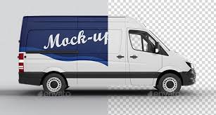 Mercedes Sprinter Van Mockup Sprinter Van Mercedes Sprinter Mercedes