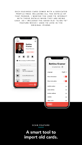 This business card scanner is hiding in plain sight, in google photos and google's camera app. The Future Of The Business Card Ui Ux Bachelor Thesis On Behance