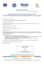 Check spelling or type a new query. Comunicat De PresÄ Privind Incheierea Proiectului Cu Titlul Construire Cladire Depozitare Si Gestionare ArhivÄ P 1 Smis 113585
