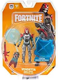 amazon com fortnite early game survival kit 1 figure pack vendetta toys games game of survival vendetta fortnite
