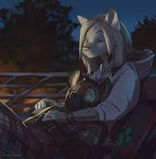 Nght Cinema By 2078 Furry Couple Furry Art Anime Furry