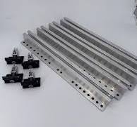 Trapezoidal sheet metal roof mounting kit for 1 solar module balcony power  plant