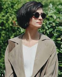 Pin By La Marketa Gourmet On Suhan Tuba Buyukustun Short Thin Hair Short Hair Styles Half Shaved Hair