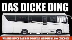 Concorde Centurion 1160 Gsi Das High End Wohnmobil Das Dicke Ding Musst Ihr Sehen Youtube