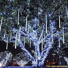 Meteor Light Taottao Partei Led 1pc Beleuchtet Meteorschauer Regen Schneefall Weihnacht Hangende Weihnachtsbeleuchtung Weihnachtsdeko Draussen Weihnachtslichter