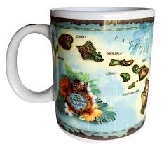 Abc Hawaiian Islands Ceramic Coffee Cup Mug Choose Da Hawaiian Store