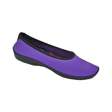 womens arcopedico lolita ballet flat size 42 m violet