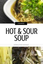 I also substituted rice vinegar for the red wine. Hot And Sour Soup Recipe Tiny Kitchen Cuisine