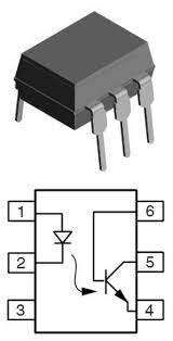 4N28 Optocoupler Phototransistor IC DIP-8 Package Buy Online At Low
