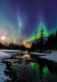 Beautiful Northern Lights Aurora Borealis Northern Lights Northern Lights Nature