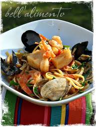 Linguine Ai Frutti Di Mare Seafood Linguine Seafood Dinner Seafood Linguine Pasta Dishes