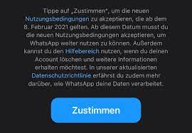 Februar 2021 die nutzungsbedingungen von whatsapp. Whatsapp Neue Nutzungsbedingungen Mussen Zum 08 Februar 2021 Akzeptiert Werden Macerkopf