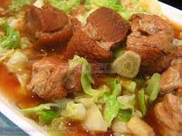 阿豐 美食心廚房 家常小菜 之红烧猪肉炒包菜 stir fried stew pork with cabbage cooking food what to cook