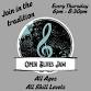 Open Blues Jam event in Tallahassee, FL