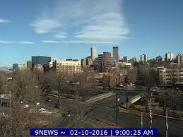 View from millennium pedestrian bridge. Denver Colorado 9news Live On Camera Webcam Galore