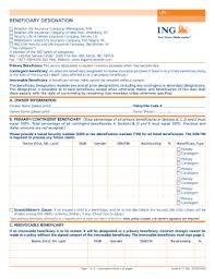 The reason being is that it was formerly known however, voya life insurance products are still underwritten by reliastar life insurance company and its other subsidiaries. Change Of Beneficiary Form Fill Out And Sign Printable Pdf Template Signnow