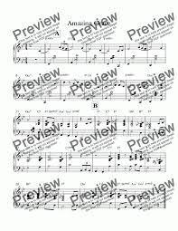How precious did that grace appear the hour i first believed. Jazz Reharm Amazing Grace Download Sheet Music Pdf File