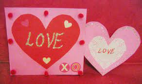 This colorful valentine's day heart card for kids to make is a fun and easy way to explore colors and sizes while making a sweet card for a loved one at the same time! Homemade Valentine Cards For Kids Familyeducation