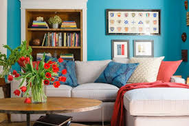 This table has a modern style without sacrificing the space and purpose of the piece. Decorate Behind The Sofa Diy Network Blog Made Remade Diy