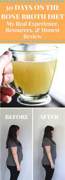 My Before After Photos On 30 Days Of The Bone Broth Diet Bone Broth Diet Broth Diet Chicken Broth Diet