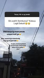 Download lagu mendung tak berarti hujan mp3 dan video mp4. Kata Kata Mendung Bukan Berarti Hujan