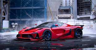 Ferrari Laferrari Fxxk With A Twist Stancenation Form Function Ferrari Fxx Ferrari Laferrari Super Cars