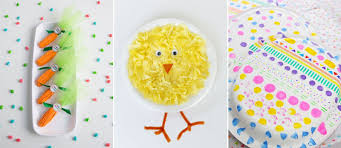 Here's a springtime arts and crafts activity for preschoolers: 18 Cheery Easter Crafts For Preschoolers Fun365