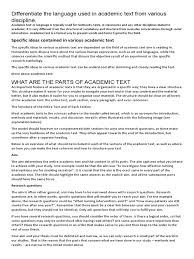 Since it is short, you should master the art of using words looking at a sample concept paper alone may not give you an accurate outline or writing format. Differentiate The Language Used In Academic Text From Various Discipline Thesis Essays