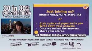 Put your film knowledge to the test and see how many movie trivia questions you can get right (we included the answers). All Romcom Themed Trivia General Questions Romantic Comedy Quiz Youtube