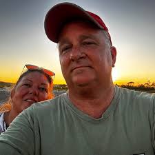 Not your average PGA TOUR trailer.' Steve Flesch getting a new putter grip  inside the mobile club repair workshop at the Mitsubishi Electric Classic 😆