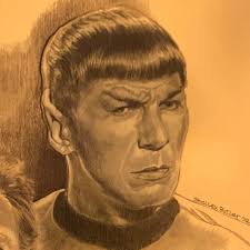 3 of 10 Star Trek pencil lithograph Star Trek