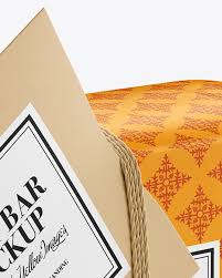 Download Glossy Soap Bar Package Mockup In Packaging Mockups On Yellow Images Object Mockups PSD Mockup Templates