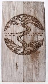 Magical, meaningful items you can't find anywhere else. As Above So Below Rustic Sign Tree Of Life Tattoo Life Tattoos Tree Tattoo