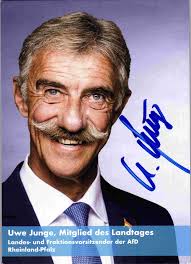 Original Autogramm Uwe Junge AfD MdL /// Autograph signiert signed signee  by Junge, Uwe :: Signed by Author(s)  Manuscript&nbsp;/&nbsp;Paper&nbsp;Collectible