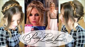 Charles picked out the girls' dresses, and they may not have had much of a say in what their hair and makeup looked. Pretty Little Liars Season 6 Hair Tutorial Braidsandstyles12 Youtube