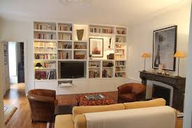 Bibliotheque Sur Mesure Paris Nantes Lorient Vannes Bibliotheque Tv Mobilier De Salon Bibliotheque Meuble Tv