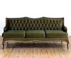 A future for all of us. Olive Green Velvet Victorian Sofa In And Out Sa