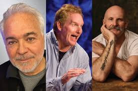 Comedians Greg Hahn, Pat Godwin, and Dave Dyer