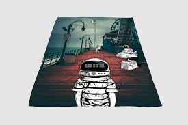 Glitch images, videos or webcam using creative effects. Demons On My Mind Astronout Aesthetic Sad Boy Fleece Blanket